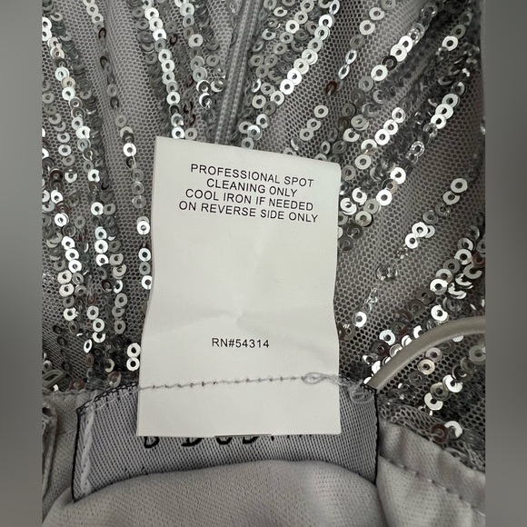 B10 B.Darling Formal Dress Size 14W. - Picture 15 of 16